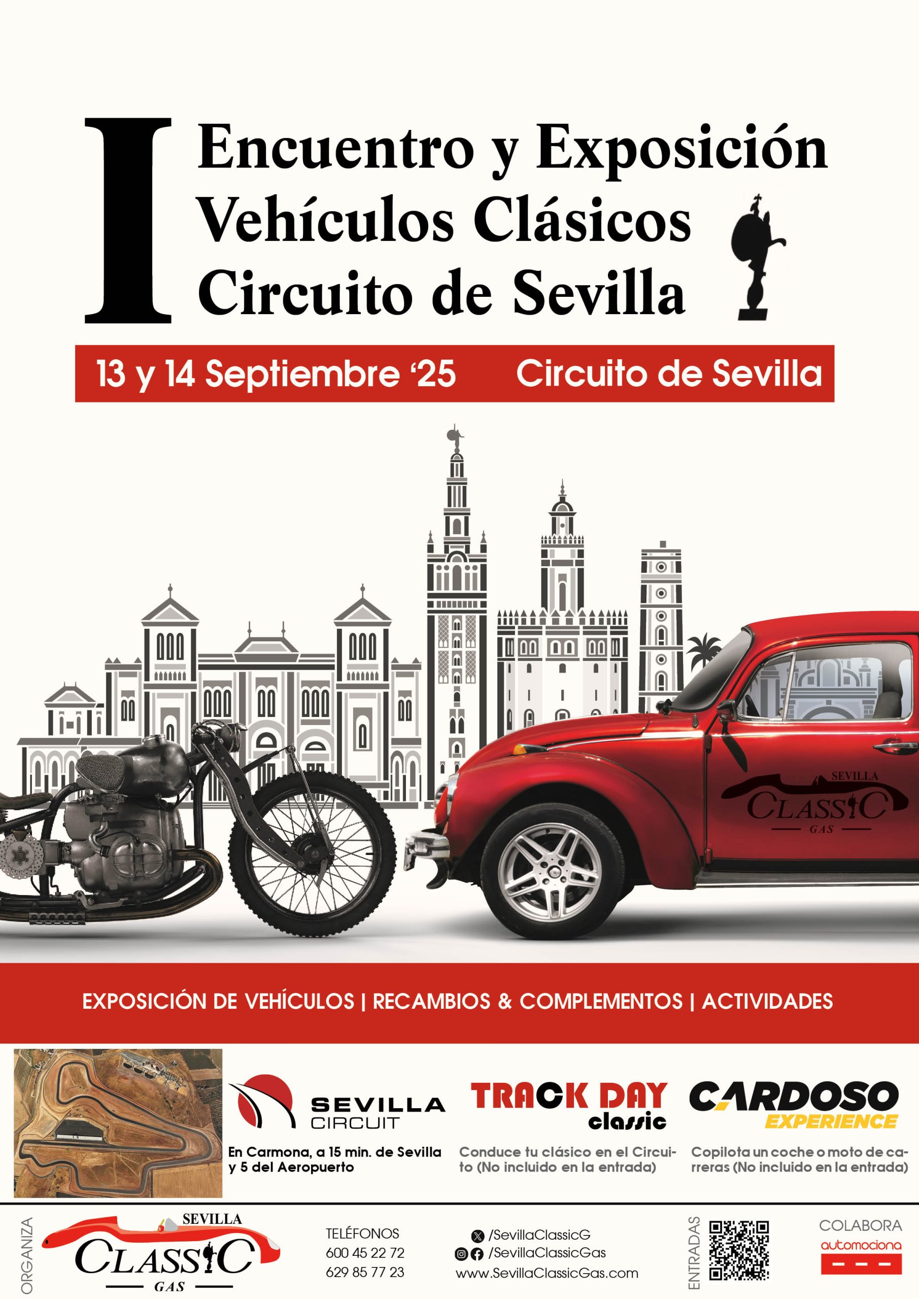 I Encuentro y Exposición Vehículo Clásico Circuito de Sevilla